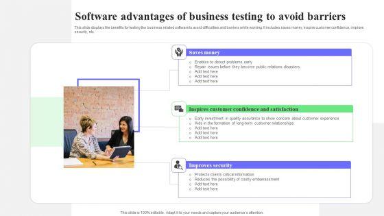 Software_Advantages_Of_Business_Testing_To_Avoid_Barriers_Ppt_File_Portfolio_PDF_Slide_1.jpg