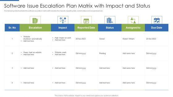 Software_Issue_Escalation_Plan_Matrix_With_Impact_And_Status_Microsoft_PDF_Slide_1.jpg