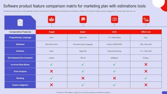Software_Product_Feature_Comparison_Matrix_For_Marketing_Plan_With_Estimations_Tools_Structure_PDF_Slide_1.jpg