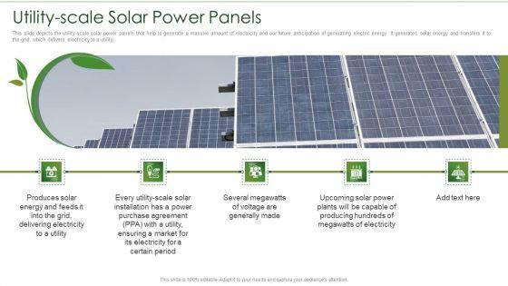 Solar Energy System IT Utility Scale Solar Power Panels Formats PDF Solar Energy System IT Utility Scale Solar Power Panels Formats PDF