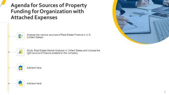 Sources_Of_Property_Funding_For_Organization_With_Attached_Expenses_Ppt_PowerPoint_Presentation_Complete_Deck_With_Slides_Slide_2.jpg
