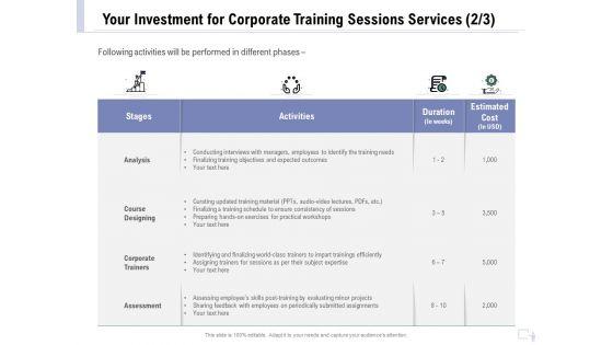 Staff_Engagement_Training_And_Development_Proposal_Your_Investment_For_Corporate_Training_Sessions_Services_Cost_Template_PDF_Slide_1.jpg