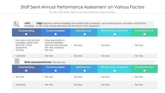 Staff_Semi_Annual_Performance_Assessment_On_Various_Factors_Ppt_PowerPoint_Presentation_Styles_Display_PDF_Slide_1.jpg
