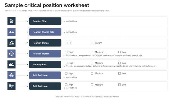 Staff_Succession_Planning_And_Development_Strategy_Sample_Critical_Position_Worksheet_Elements_PDF_Slide_1.jpg