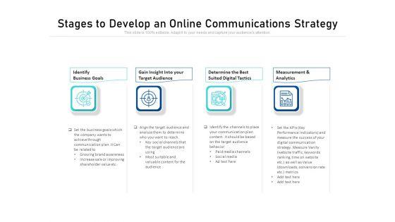 Stages_To_Develop_An_Online_Communications_Strategy_Ppt_PowerPoint_Presentation_Gallery_Graphics_PDF_Slide_1.jpg