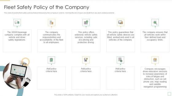 Stakeholder_Management_Assessment_Business_Fundamentals_Fleet_Safety_Policy_Of_The_Company_Summary_PDF_Slide_1.jpg