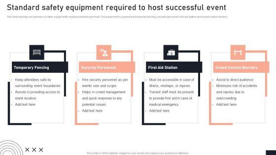 Standard_Safety_Equipment_Required_To_Host_Successful_Event_Stakeholder_Engagement_Plan_For_Launch_Event_Themes_PDF_Slide_1.jpg