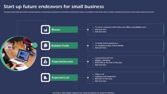 Start Up Future Endeavors For Small Business Download PDF Start Up Future Endeavors For Small Business Download PDF
