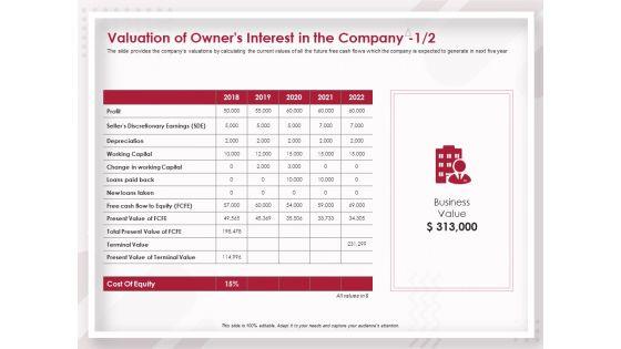 Startup_Pitch_To_Raise_Capital_From_Crowdfunding_Valuation_Of_Owners_Interest_In_The_Company_Structure_PDF_Slide_1.jpg