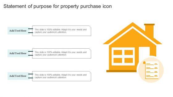 Statement_Of_Purpose_For_Property_Purchase_Icon_Themes_PDF_Slide_1.jpg