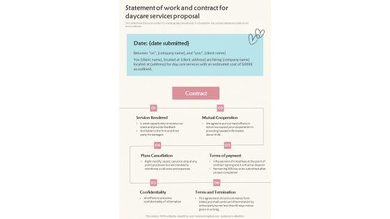 Statement_Of_Work_And_Contract_For_Daycare_Services_Proposal_One_Pager_Sample_Example_Document_Slide_1.jpg