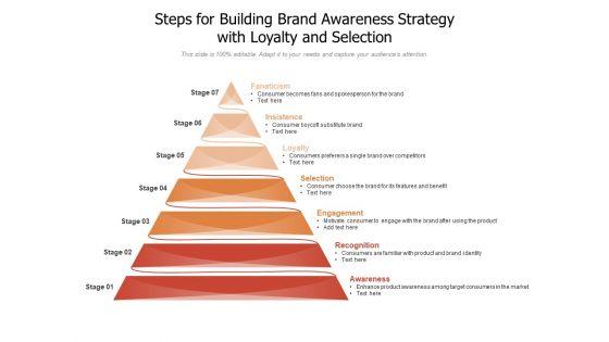 Steps_For_Building_Brand_Awareness_Strategy_With_Loyalty_And_Selection_Ppt_PowerPoint_Presentation_Gallery_Graphic_Images_PDF_Slide_1.jpg