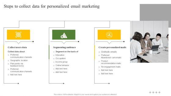 Steps_To_Collect_Data_For_Personalized_Email_Marketing_Ppt_Gallery_Objects_PDF_Slide_1.jpg