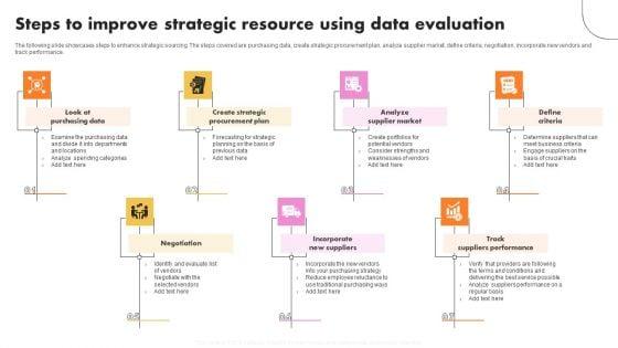 Steps_To_Improve_Strategic_Resource_Using_Data_Evaluation_Graphics_PDF_Slide_1.jpg