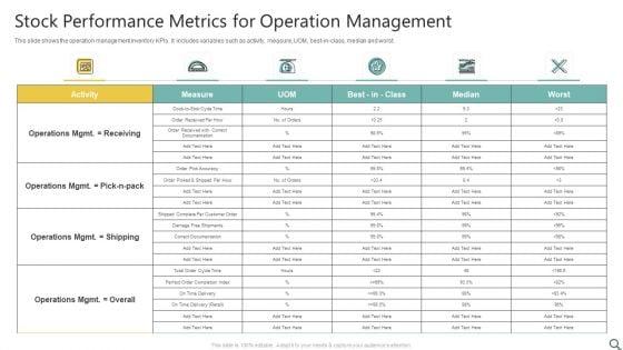 Stock_Performance_Metrics_For_Operation_Management_Ppt_Ideas_Format_Ideas_PDF_Slide_1.jpg
