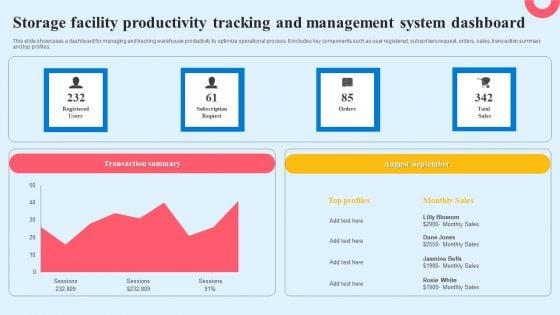 Storage_Facility_Productivity_Tracking_And_Management_System_Dashboard_Diagrams_PDF_Slide_1.jpg