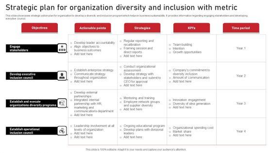 Strategic_Plan_For_Organization_Diversity_And_Inclusion_With_Metric_Diagrams_PDF_Slide_1.jpg