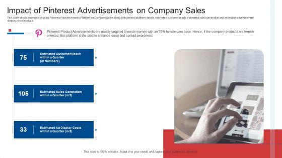 Strategic Plan To Increase Sales Volume And Revenue Impact Of Pinterest Advertisements On Company Sales Brochure PDF Strategic Plan To Increase Sales Volume And Revenue Impact Of Pinterest Advertisements On Company Sales Brochure PDF