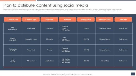 Strategic_Promotion_Guide_To_Boost_Customer_Brand_Awareness_Plan_To_Distribute_Content_Using_Social_Media_Graphics_PDF_Slide_1.jpg