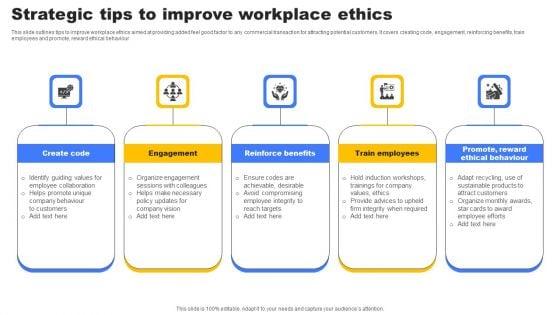 Strategic_Tips_To_Improve_Workplace_Ethics_Elements_PDF_Slide_1.jpg