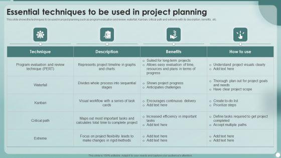 Strategies_To_Enhance_Project_Management_Process_Essential_Techniques_To_Be_Used_In_Project_Planning_Professional_PDF_Slide_1.jpg