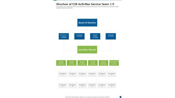 Structure_Of_CSR_Activities_Service_Team_One_Pager_Sample_Example_Document_Slide_1.jpg