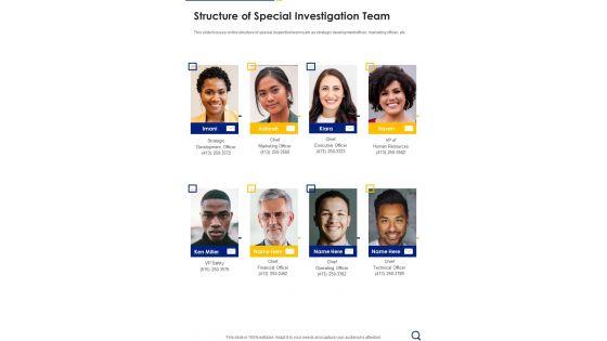 Structure_Of_Special_Investigation_Team_One_Pager_Sample_Example_Document_Slide_1.jpg