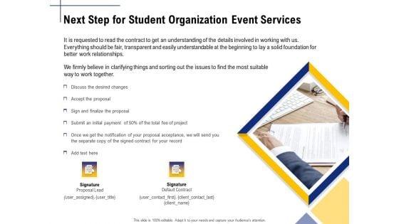 Student_Club_Event_Planning_Next_Step_For_Student_Organization_Event_Services_Ppt_Outline_Designs_PDF_Slide_1.jpg
