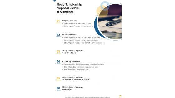 Study_Scholarship_Proposal_Table_Of_Contents_One_Pager_Sample_Example_Document_Slide_1.jpg