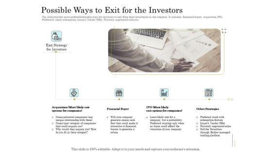 Supplementary_Debt_Financing_Pitch_Deck_Possible_Ways_To_Exit_For_The_Investors_Microsoft_PDF_Slide_1.jpg