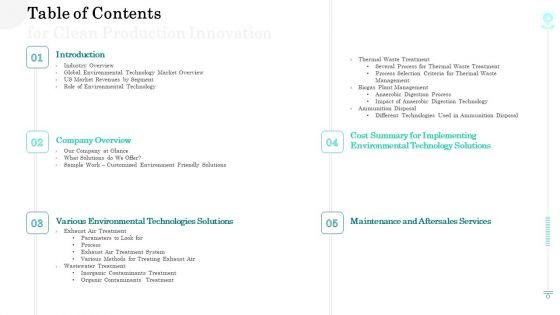 Sustainable_Green_Manufacturing_Innovation_Table_Of_Contents_For_Clean_Production_Innovation_Portrait_PDF_Slide_1.jpg