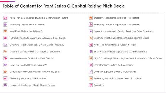 Table_Of_Content_For_Front_Series_C_Capital_Raising_Pitch_Deck_Demonstration_PDF_Slide_1.jpg