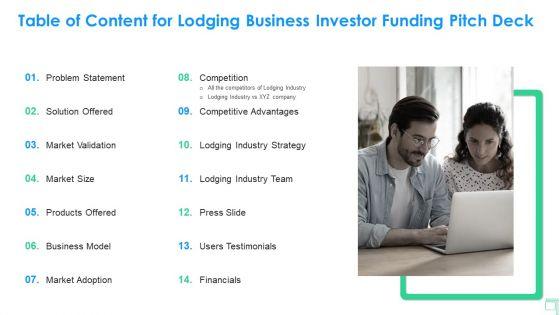 Table_Of_Content_For_Lodging_Business_Investor_Funding_Pitch_Deck_Guidelines_PDF_Slide_1.jpg