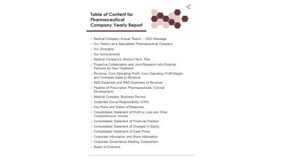 Table_Of_Content_For_Pharmaceutical_Company_Yearly_Report_One_Pager_Documents_Slide_1.jpg