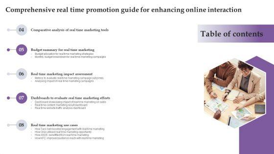Table_Of_Contents_Comprehensive_Real_Time_Promotion_Guide_Enhancing_Online_Interaction_Clipart_PDF_Slide_2.jpg