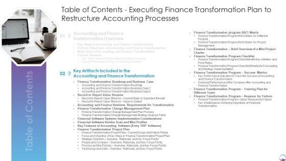 Table_Of_Contents_Executing_Finance_Transformation_Plan_To_Restructure_Accounting_Processes_Systems_Demonstration_PDF_Slide_1.jpg