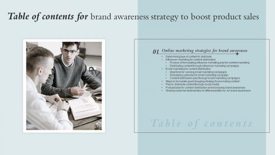 Table_Of_Contents_For_Brand_Awareness_Strategy_To_Boost_Product_Sales_Structure_PDF_Slide_1.jpg