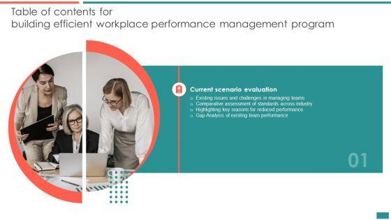 Table_Of_Contents_For_Building_Efficient_Workplace_Performance_Management_Program_Themes_PDF_Slide_1.jpg