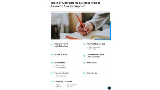 Table_Of_Contents_For_Business_Project_Research_Survey_Proposal_One_Pager_Sample_Example_Document_Slide_1.jpg