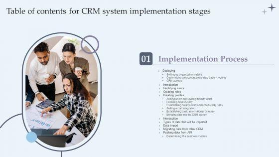 Table_Of_Contents_For_CRM_System_Implementation_Stages_Slide_Demonstration_PDF_Slide_1.jpg
