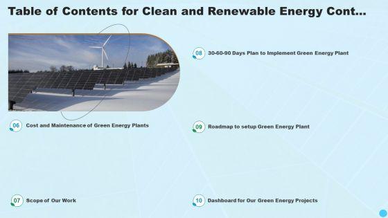 Table_Of_Contents_For_Clean_And_Renewable_Energy_Ppt_PowerPoint_Presentation_Summary_Graphic_Images_PDF_Slide_2.jpg