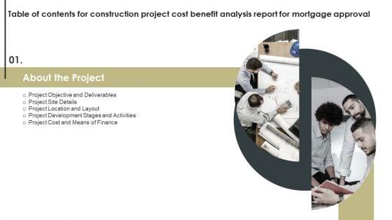 Table_Of_Contents_For_Construction_Project_Cost_Benefit_Analysis_Report_For_Mortgage_Approval_Layout_Pictures_PDF_Slide_1.jpg