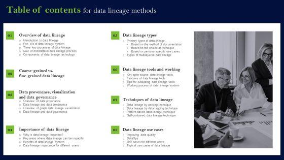Table_Of_Contents_For_Data_Lineage_Methods_Diagrams_PDF_Slide_1.jpg
