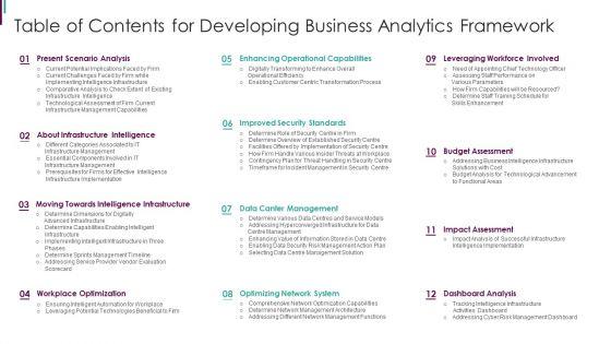 Table_Of_Contents_For_Developing_Business_Analytics_Framework_Mockup_PDF_Slide_1.jpg