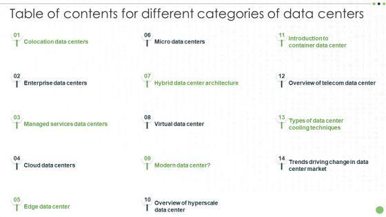 Table_Of_Contents_For_Different_Categories_Of_Data_Centers_Elements_PDF_Slide_1.jpg
