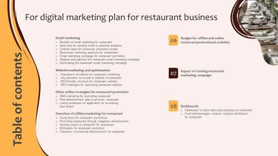 Table_Of_Contents_For_Digital_Marketing_Plan_For_Restaurant_Business_Designs_PDF_Slide_2.jpg