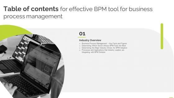 Table_Of_Contents_For_Effective_BPM_Tool_For_Business_Process_Management_Determining_Information_PDF_Slide_1.jpg