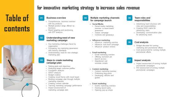 Table_Of_Contents_For_Innovative_Marketing_Strategy_To_Increase_Sales_Revenue_Clipart_PDF_Slide_1.jpg