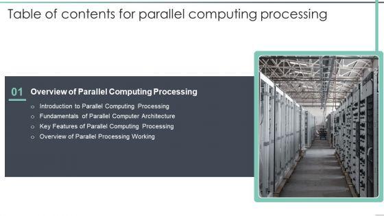 Table_Of_Contents_For_Parallel_Computing_Processing_Key_Formats_PDF_Slide_1.jpg