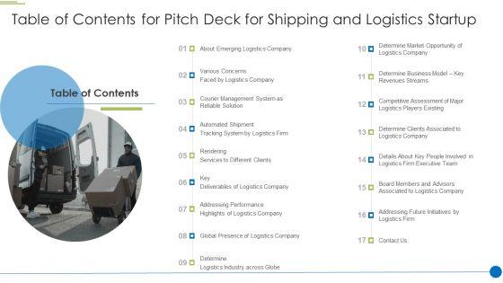 Table_Of_Contents_For_Pitch_Deck_For_Shipping_And_Logistics_Startup_Infographics_PDF_Slide_1.jpg
